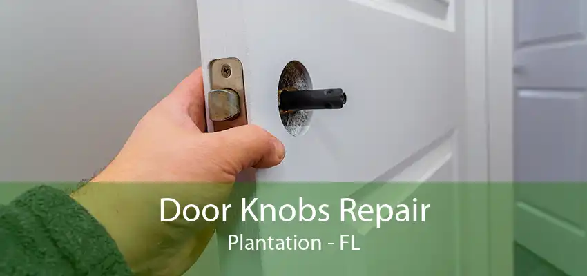 Door Knobs Repair Plantation - FL